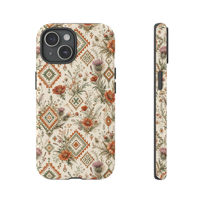 Aztec Wildflowers Tough Case