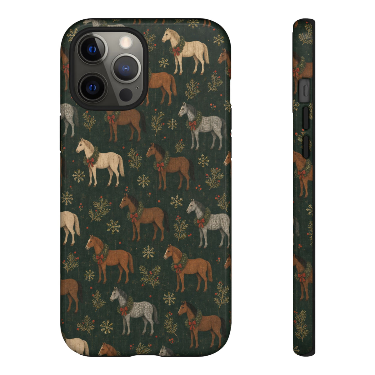 Wreath Horses Tough Case