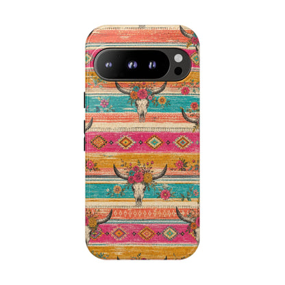 Serape Skull Tough Case