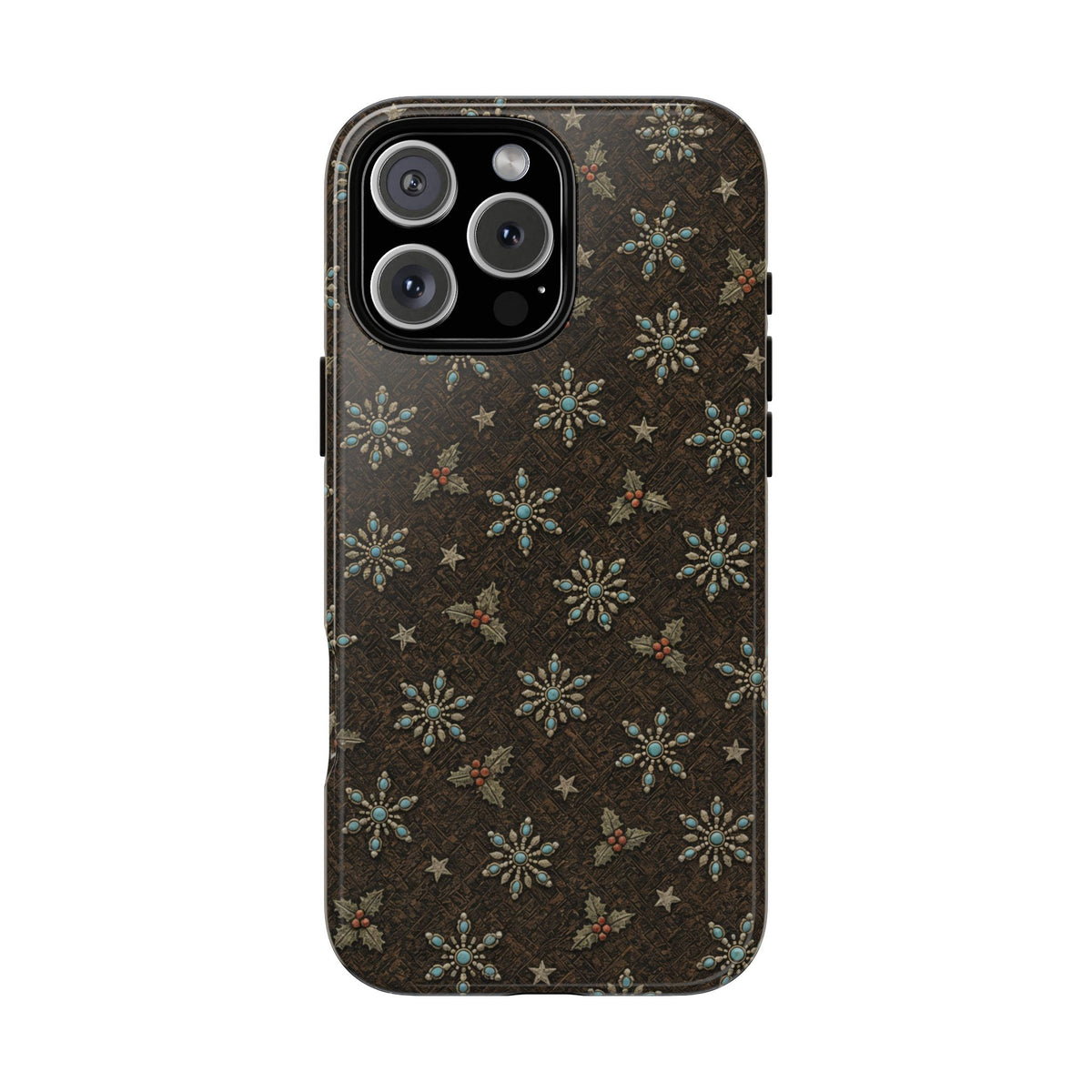 Squash Blossom Snowflakes Tough Case
