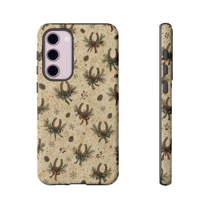 Christmas Horseshoes Tough Case