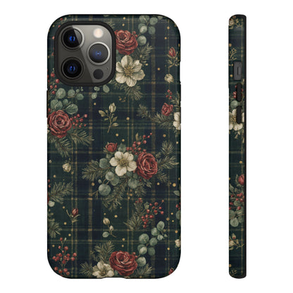 Tartan Roses Tough Case