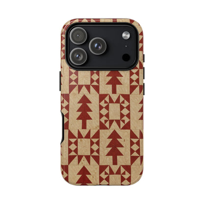 Pine Quilt Tough Case