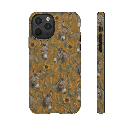 Donkey Sunflower Tough Case