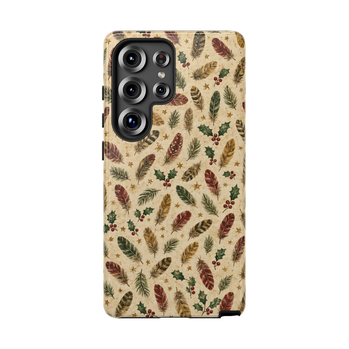 Christmas Feathers Tough Case