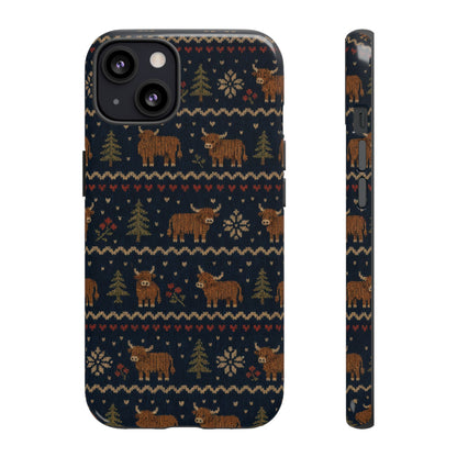 Highland Cow Sweater Tough Case