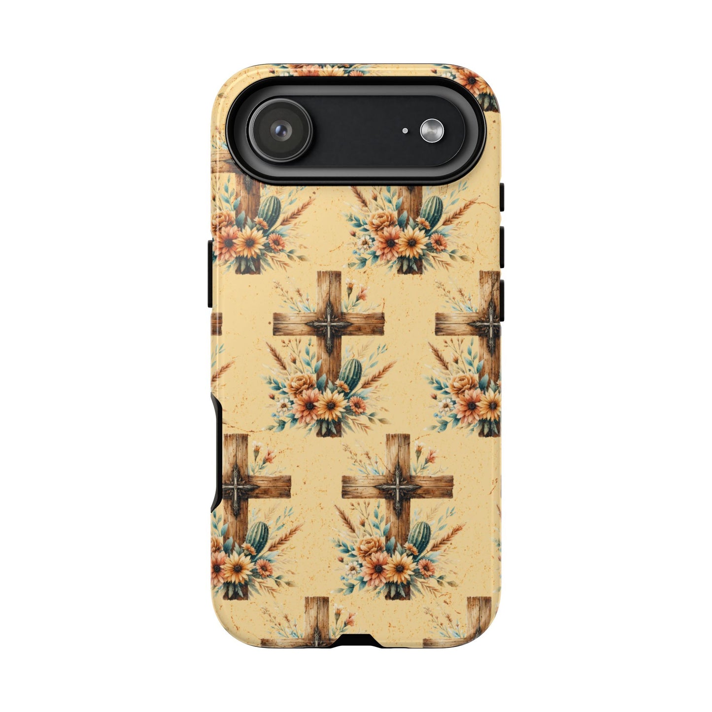 Floral Crosses Tough Case