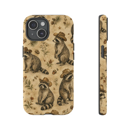 Painted Raccoon Tough Case