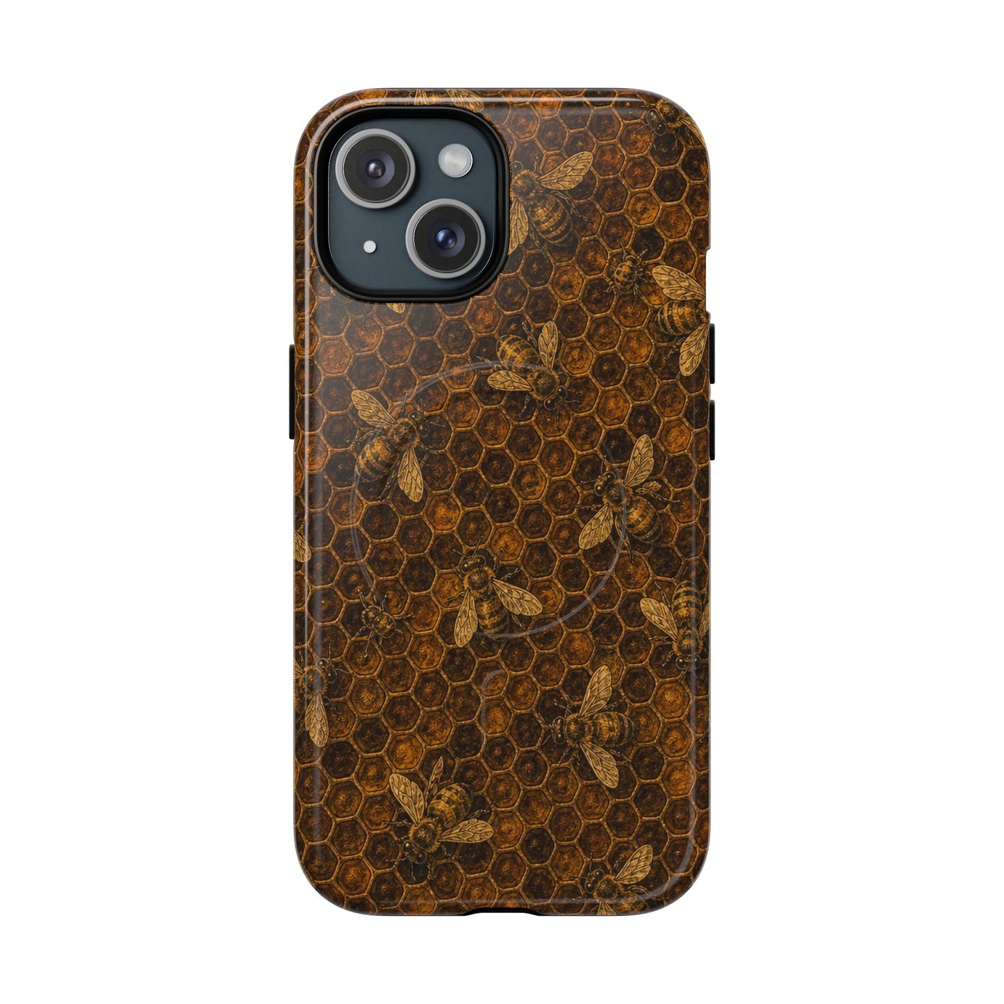 Golden Honeycomb Magnetic Case