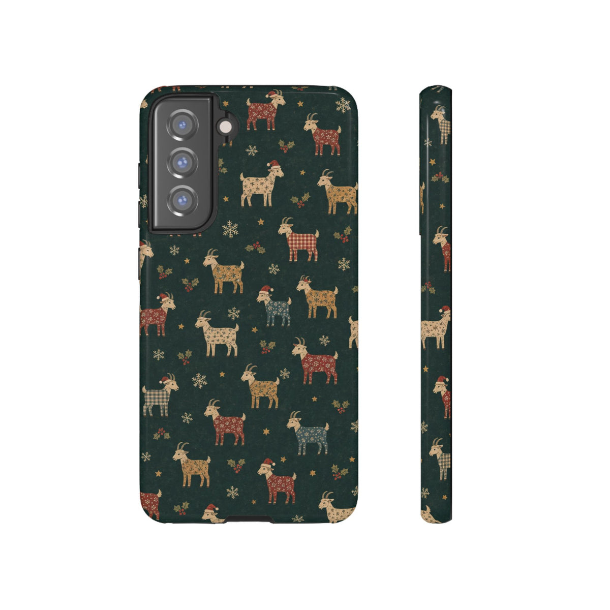 Yuletide Goats Tough Case