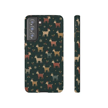 Yuletide Goats Tough Case