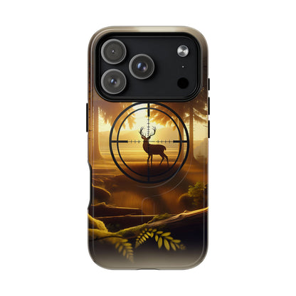 Golden Crosshairs Deer Magnetic Case
