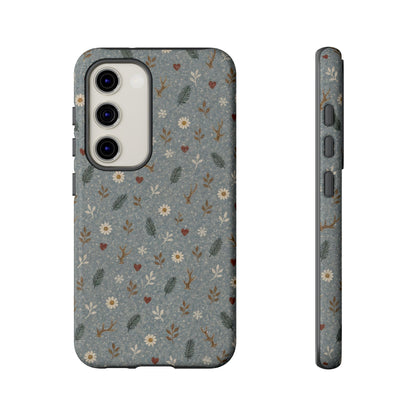 Antler Daisies Snow Tough Case