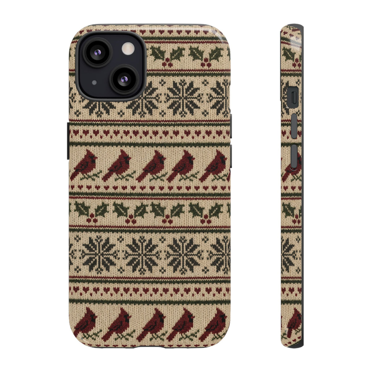 Fair Isle Cardinals Tough Case
