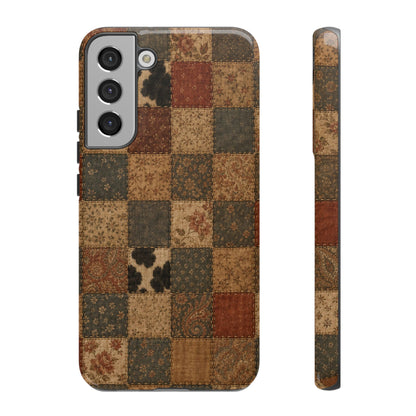 Rustic Patchwork Tough Case