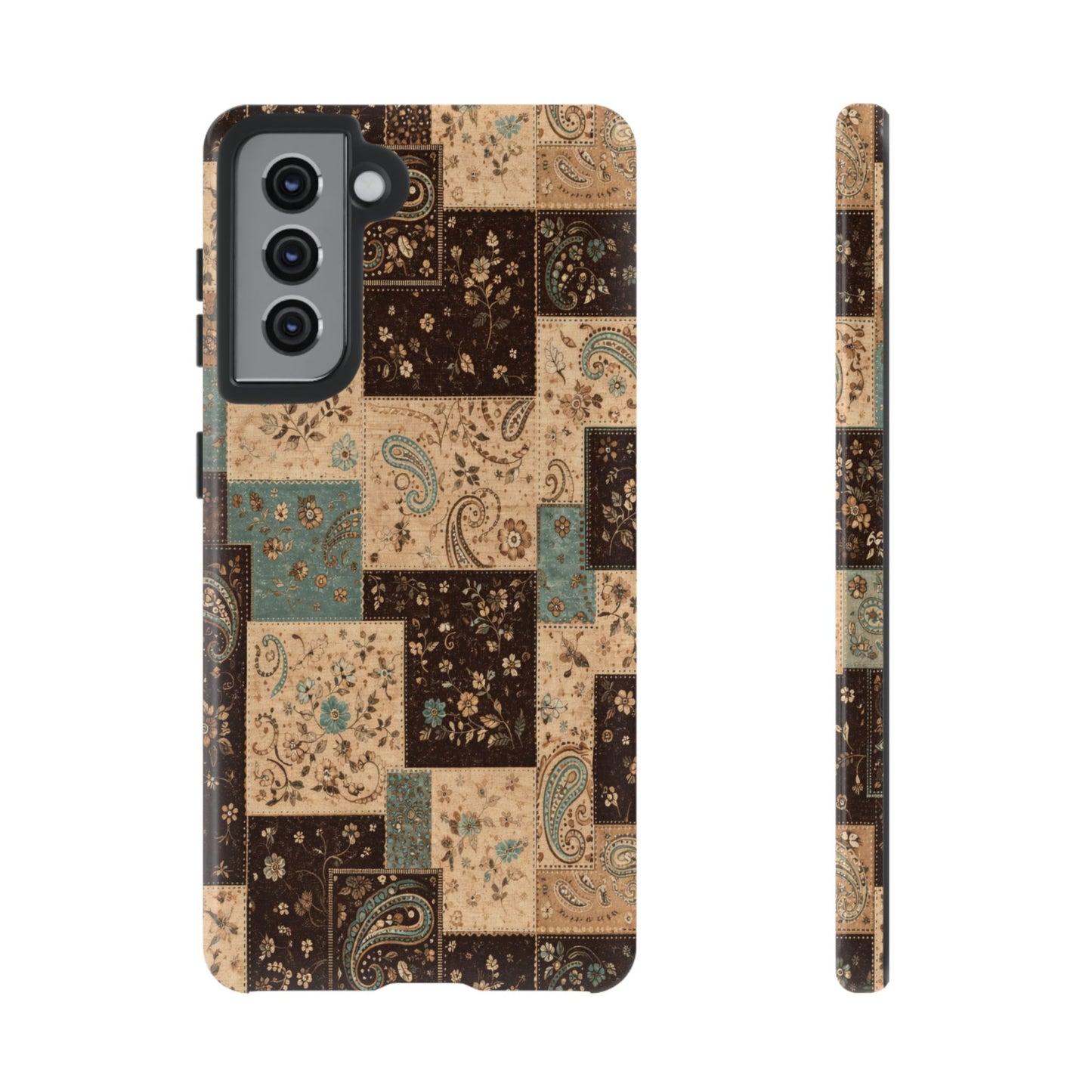 Chocolate Patchwork Tough Case