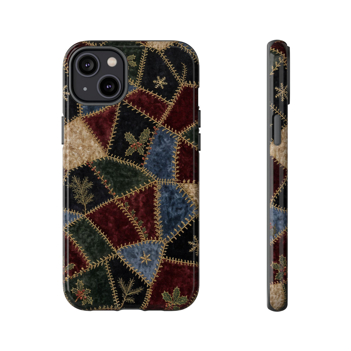 Winter Crazy Quilt Tough Case