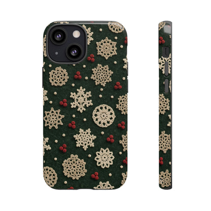 Crochet Snowflakes Tough Case
