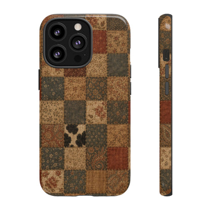 Rustic Patchwork Tough Case