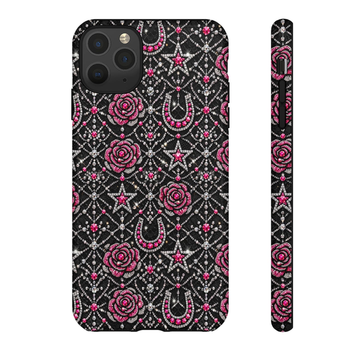 Rhinestone Rose Tough Case