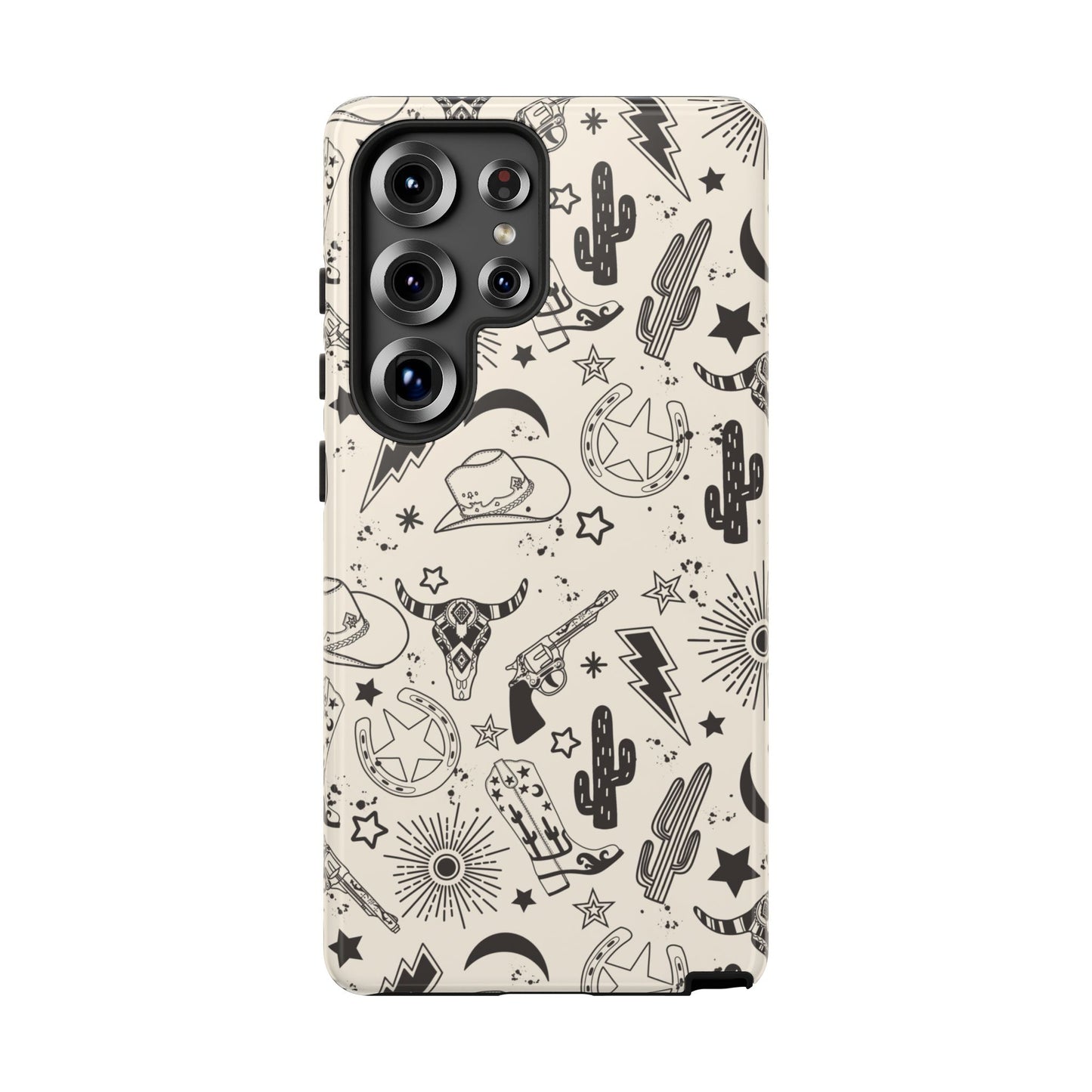 Western Doodles Tough Phone Case