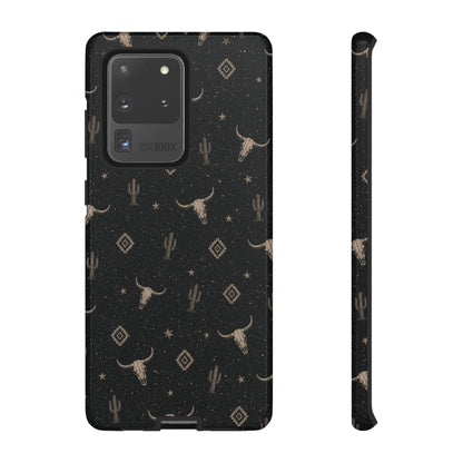Midnight Longhorn Tough Case