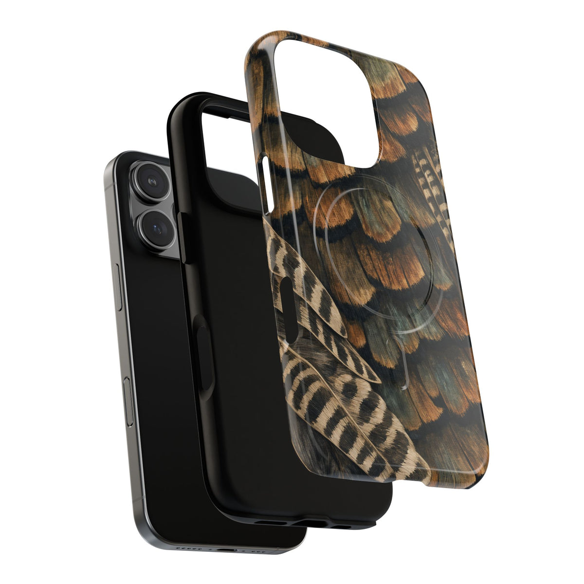 Turkey Feathers Magnetic Case