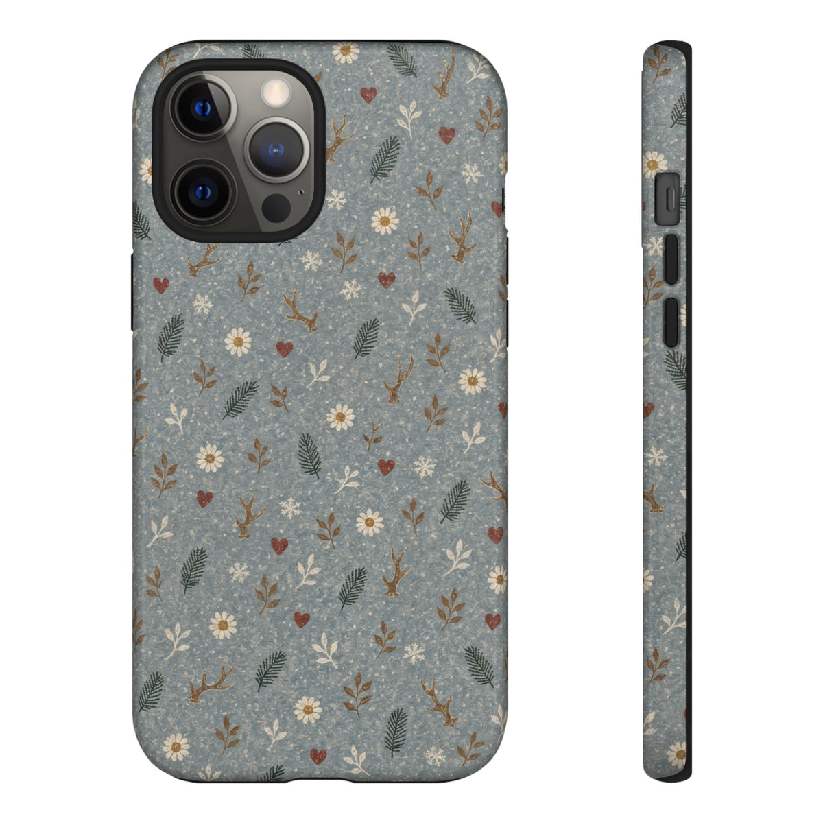 Antler Daisies Snow Tough Case