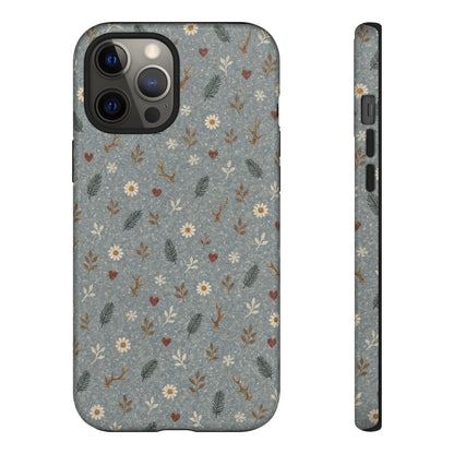 Antler Daisies Snow Tough Case