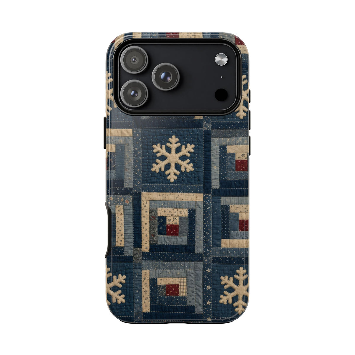Snowflake Quilt Tough Case