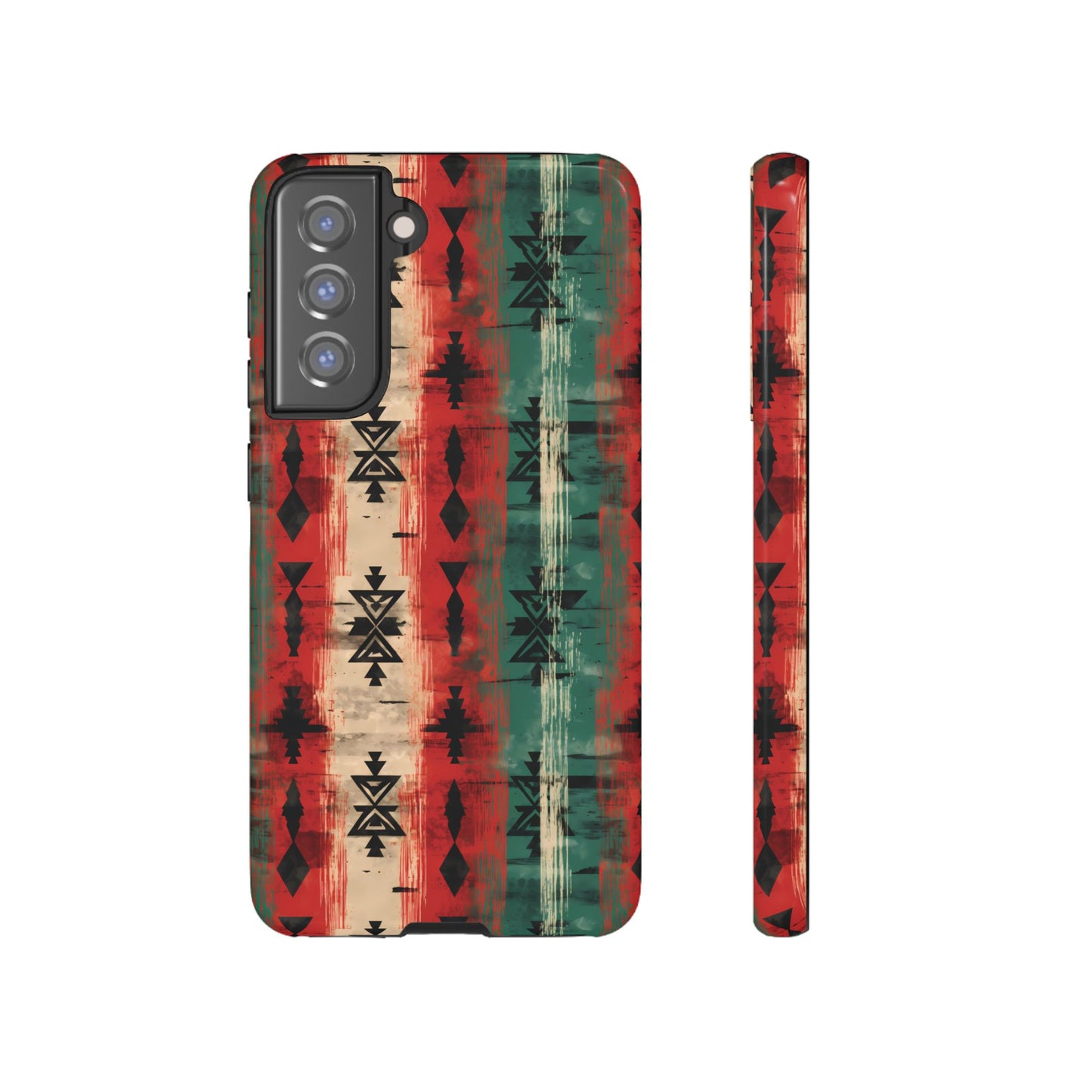 Christmas Grunge Aztec Tough Case