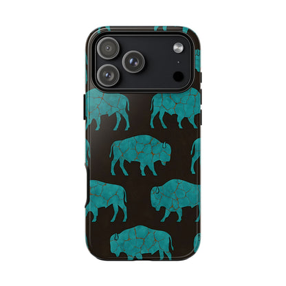 Turquoise Buffalo Tough Phone Case