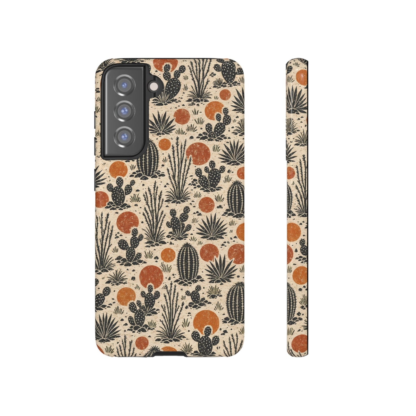 Linocut Desert Tough Case