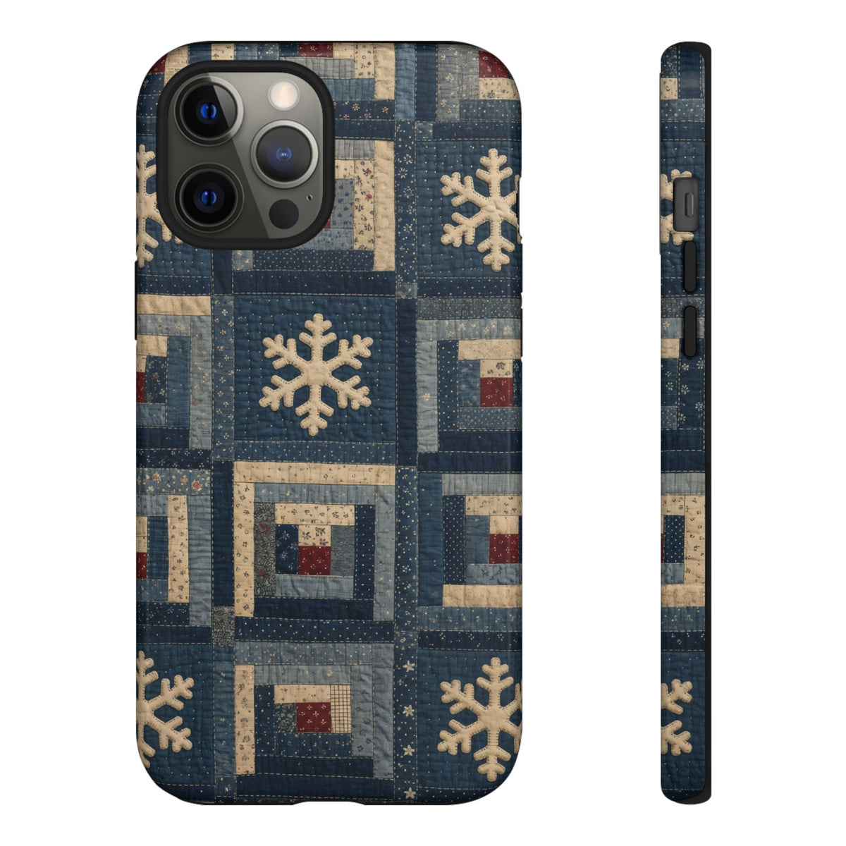 Snowflake Quilt Tough Case