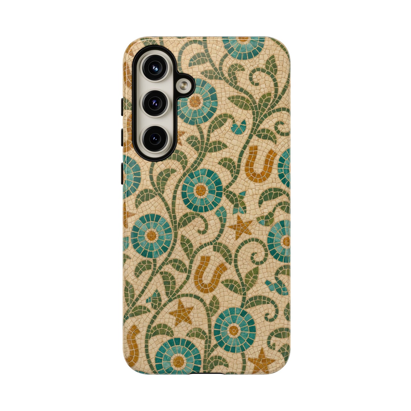 Turquoise Horseshoe Mosaic Tough Case