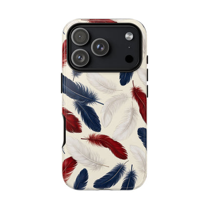Patriotic Feathers Tough Case