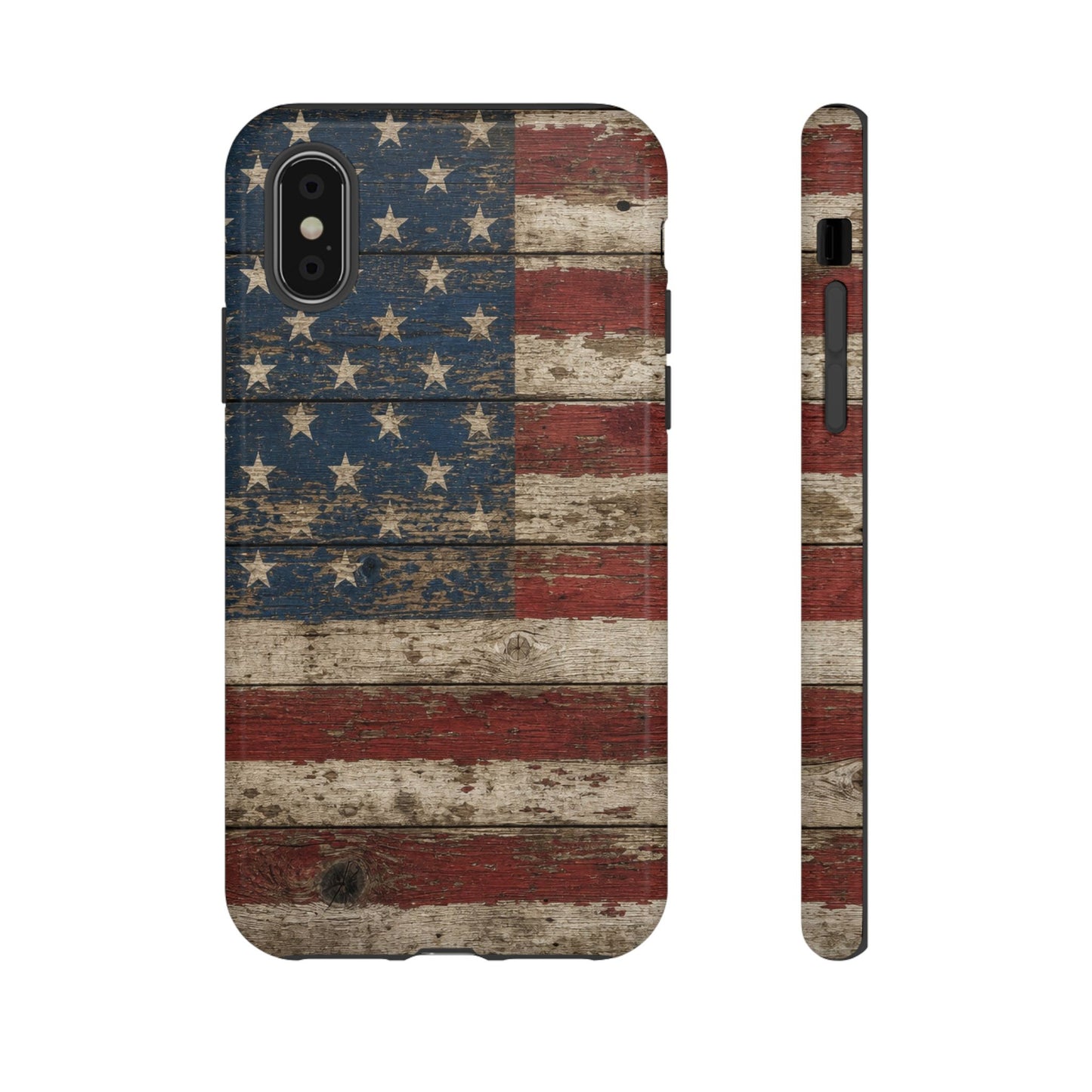 Barnwood Flag Tough Case