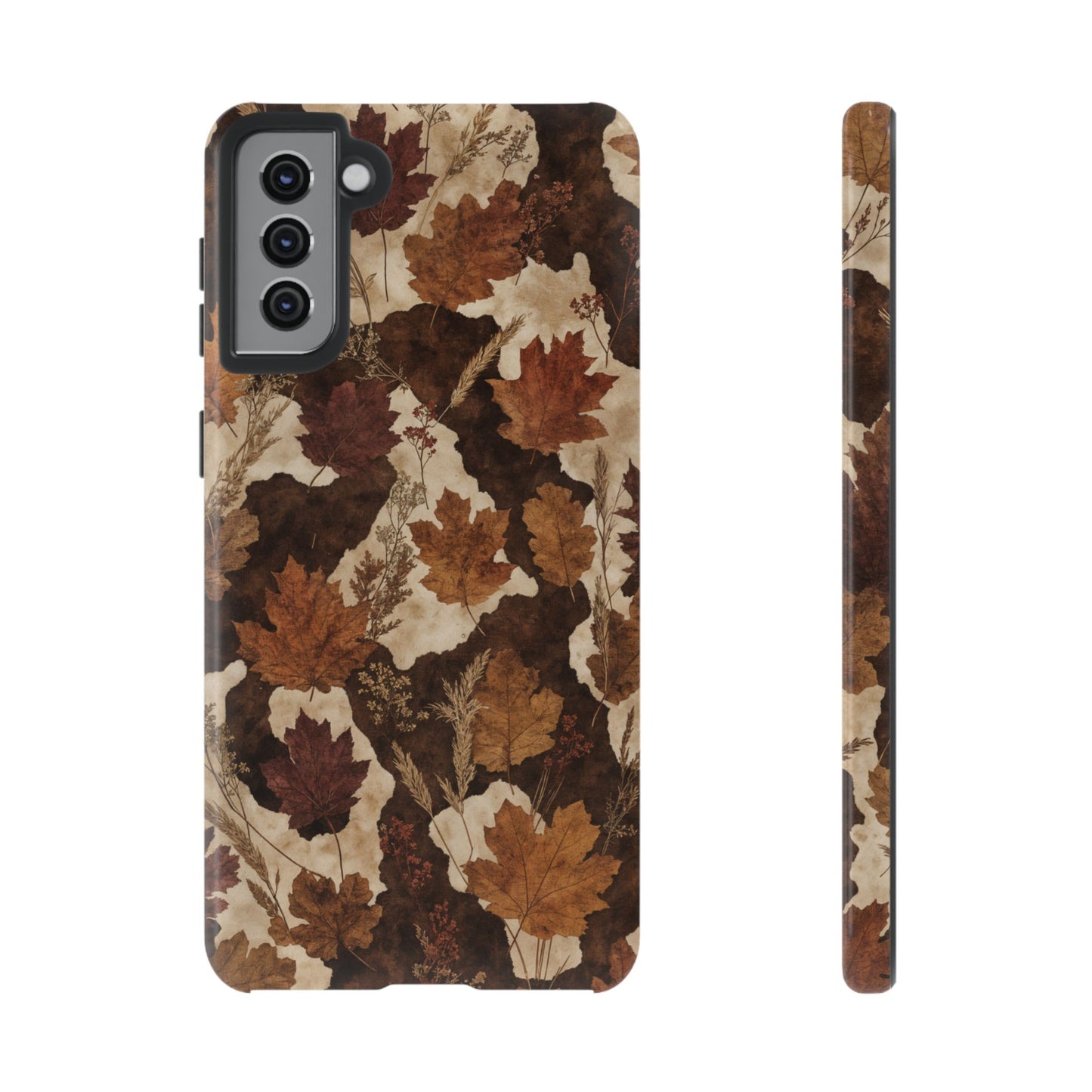 Autumn Cowhide Tough Case