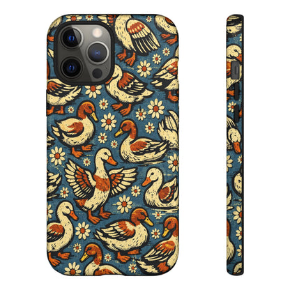 Retro Ducks Tough Case