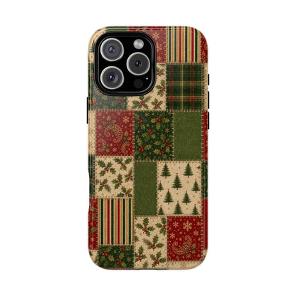 Holiday Patchwork Tough Case