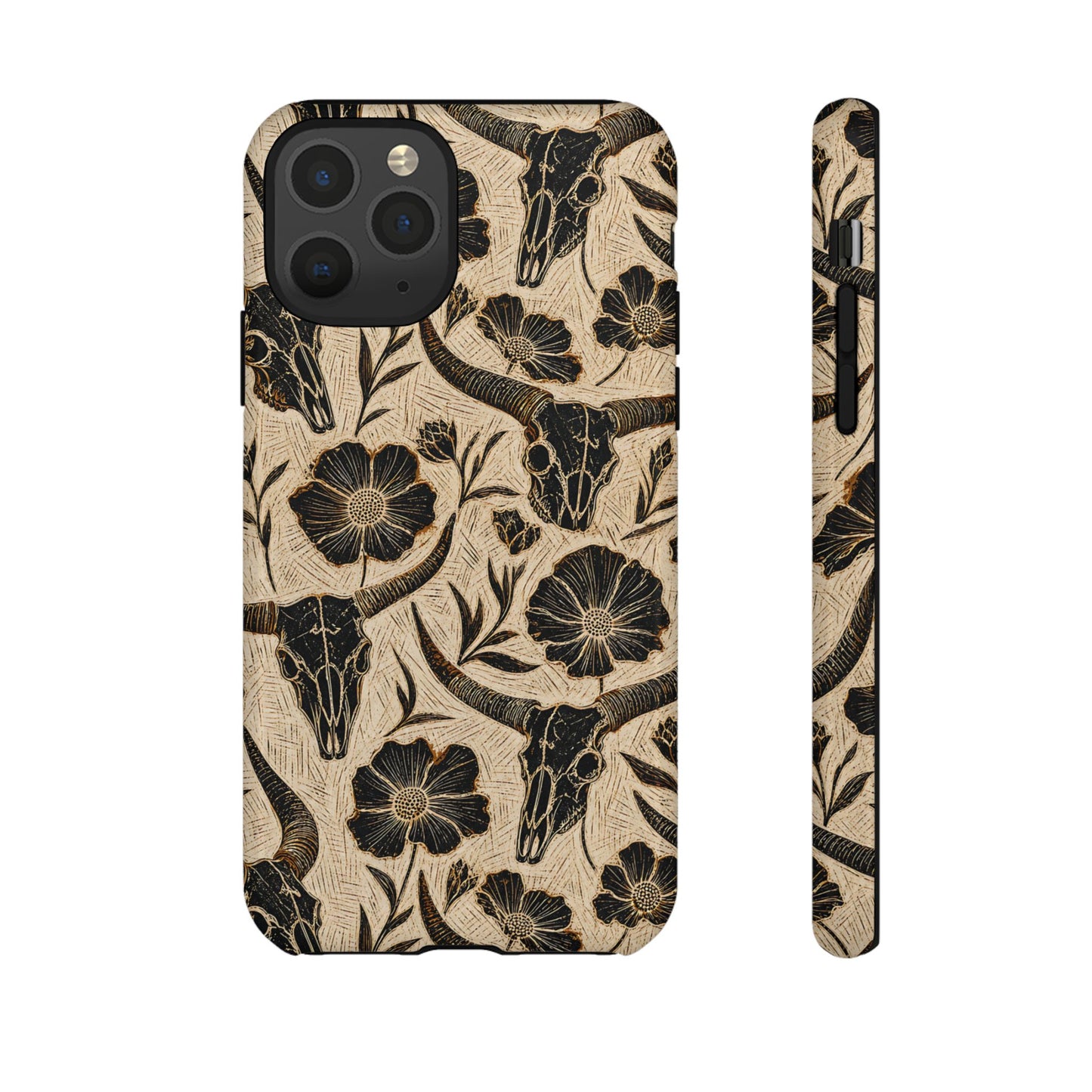 Carved Skulls Tough Case
