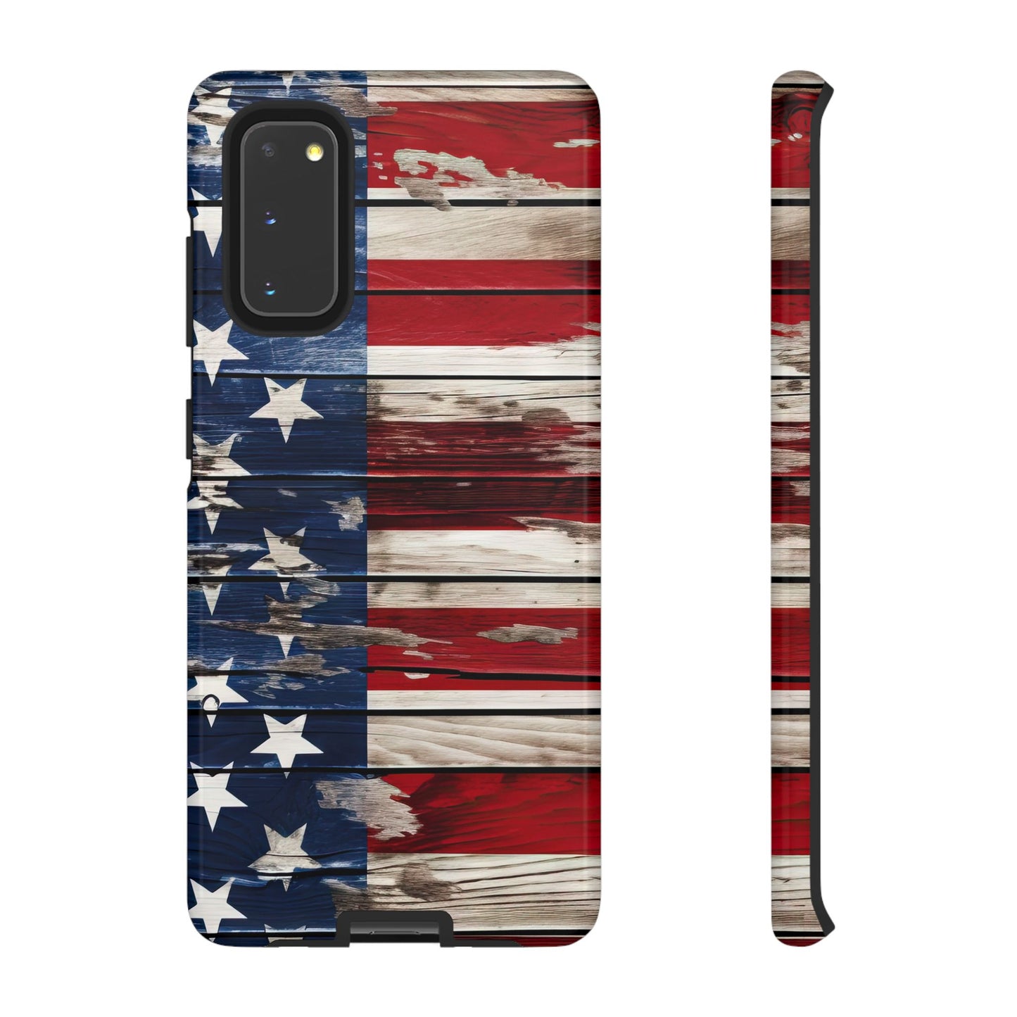 Wood Stars Stripes Tough Case