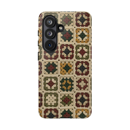 Christmas Granny Square Tough Case