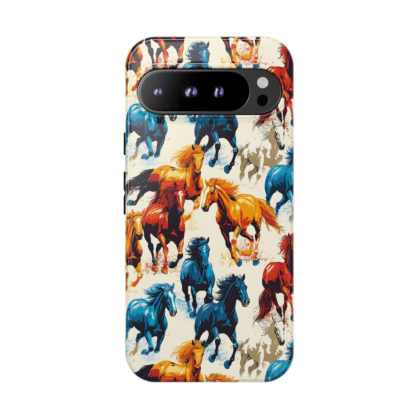 Colorful Horses Phone Case