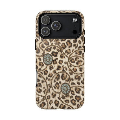 Leopard Rope Conchos Magnetic Case