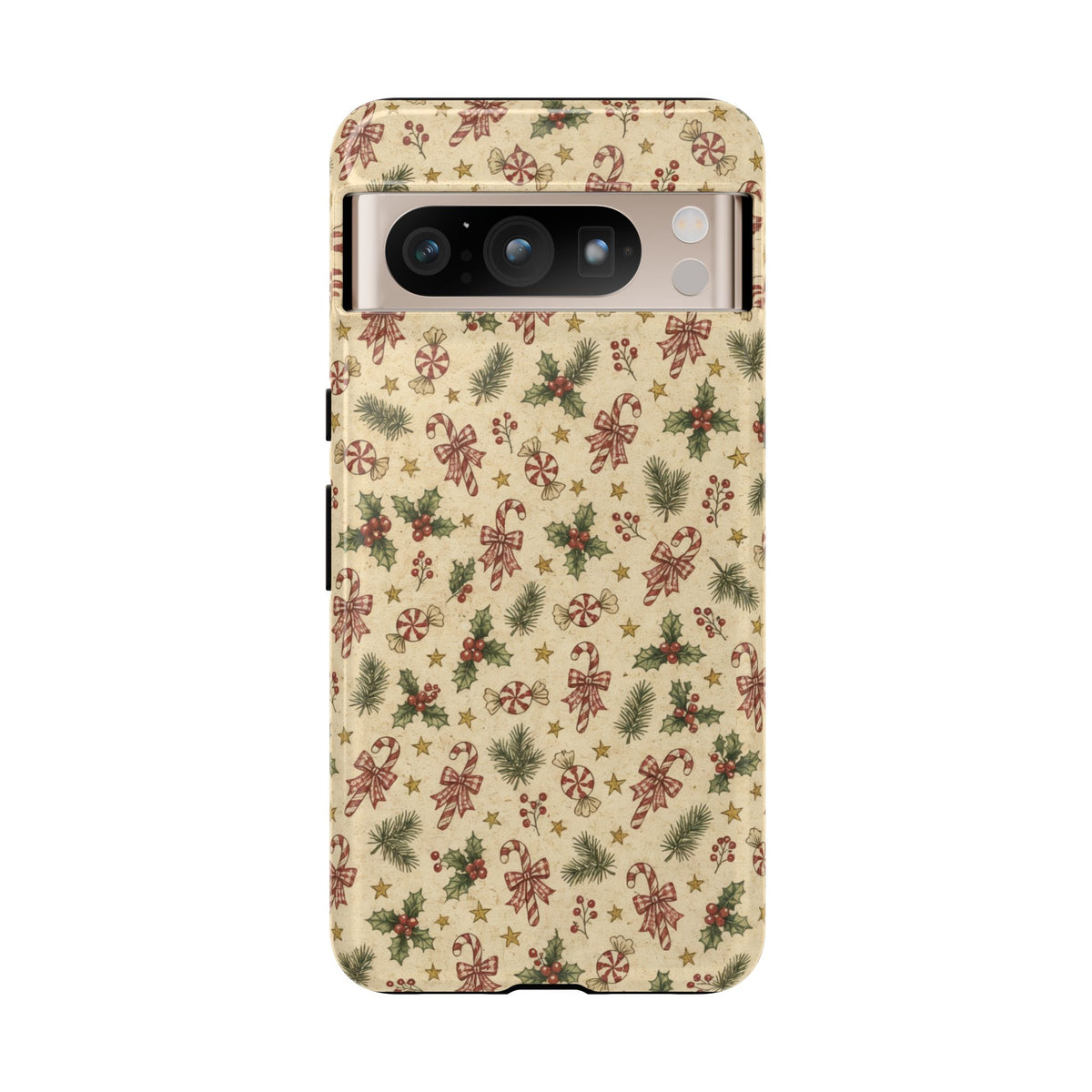 Candy Cane Gingham Tough Case