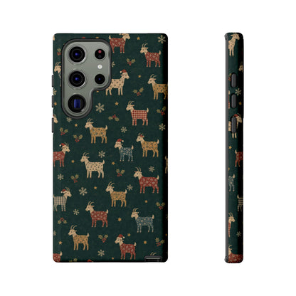 Yuletide Goats Tough Case
