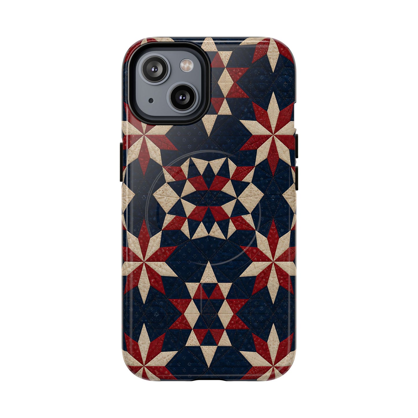 Patriotic Quilt Magnetic Case