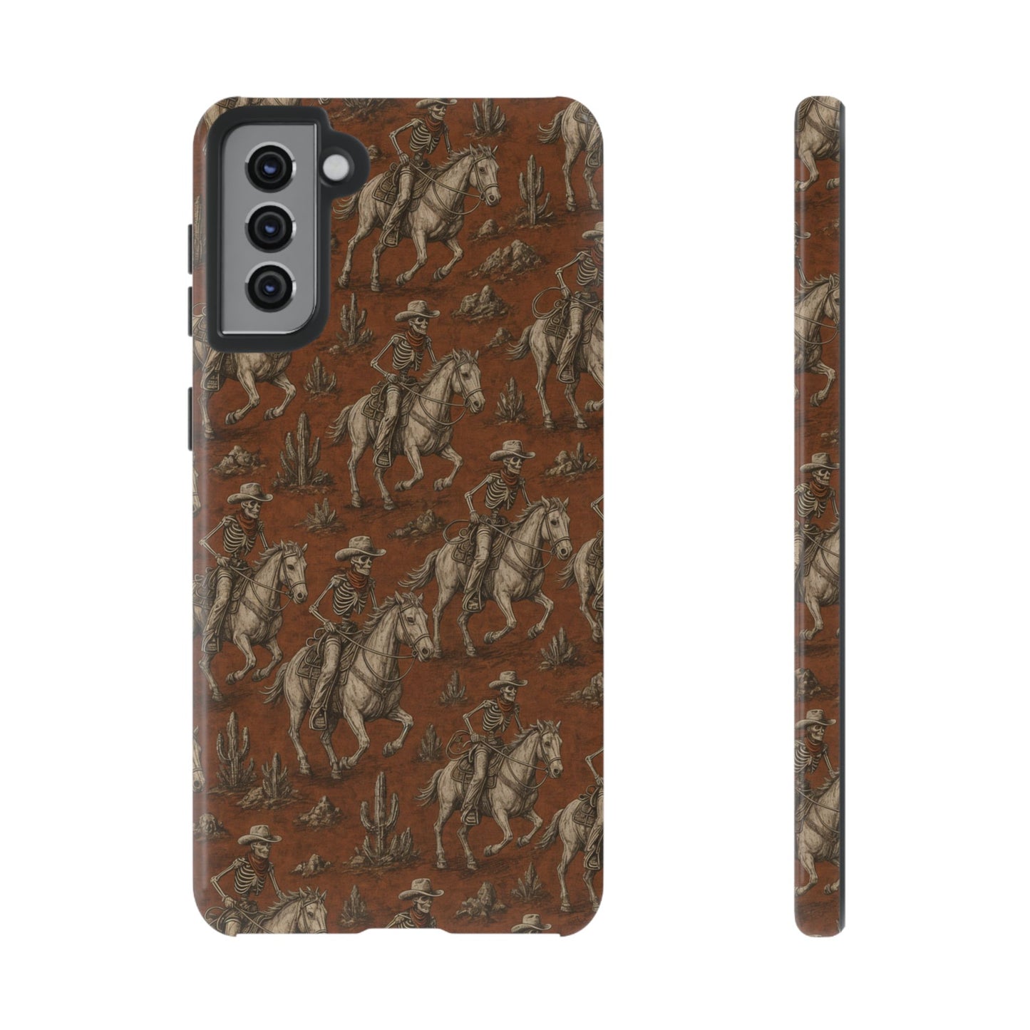 Skeleton Cowboy Ride Tough Case