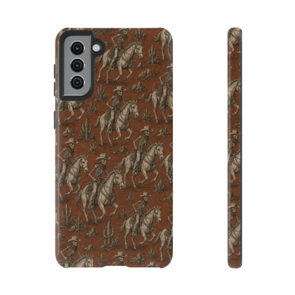 Skeleton Cowboy Ride Tough Case